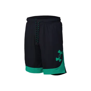 Under Armour Baseline Sports Shorts Men's Black / Tidal Green005