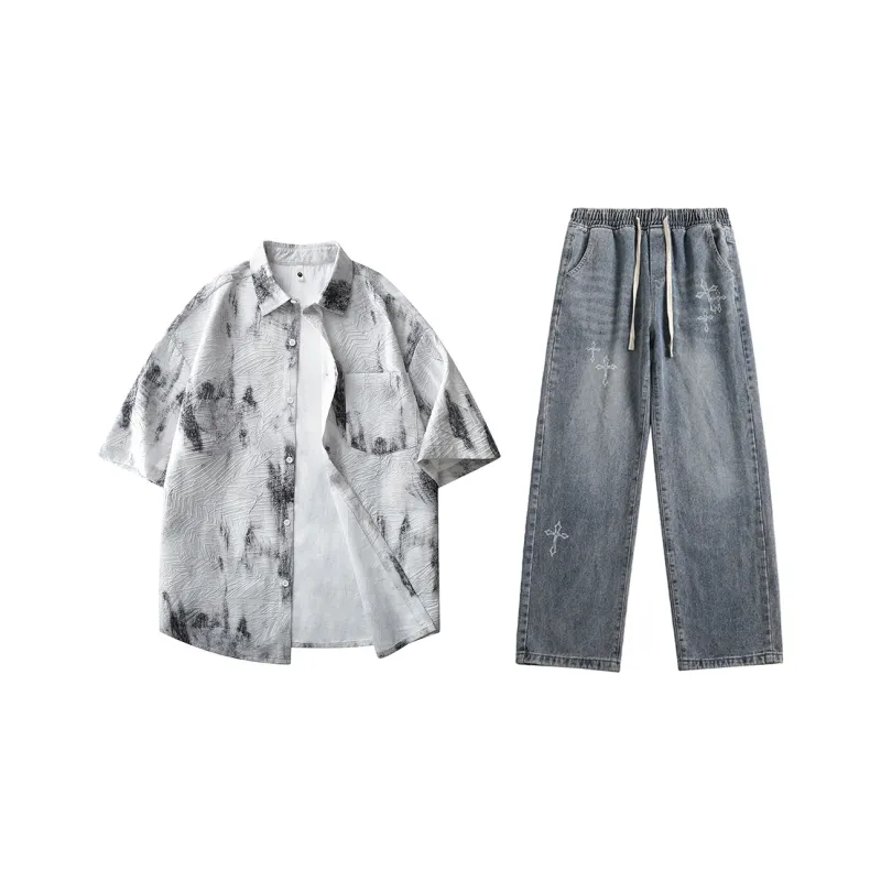 JCUI Shirt Matching Sets Unisex-0