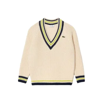 LACOSTE Classic V Neck Knitwear