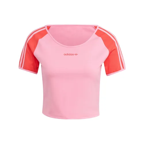 Adidas Originals T Shirt Women's Pink