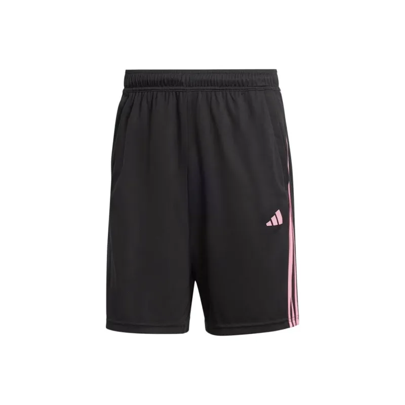 Adidas Casual Shorts Men's Black/White/Bliss Pink-0