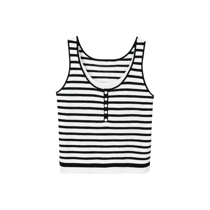 THE SEA LIFE Tank Top Women's Black Mage-0