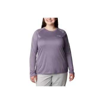 Columbia PFG Tidal Tee™ II T-Shirt Women's Gray Purple