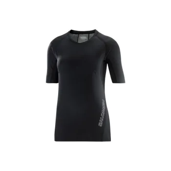 SALOMON T-Shirt Women's Pitch Black