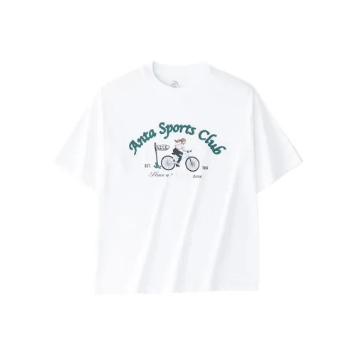 Anta Life Collection T Shirt Women's Snowflake White