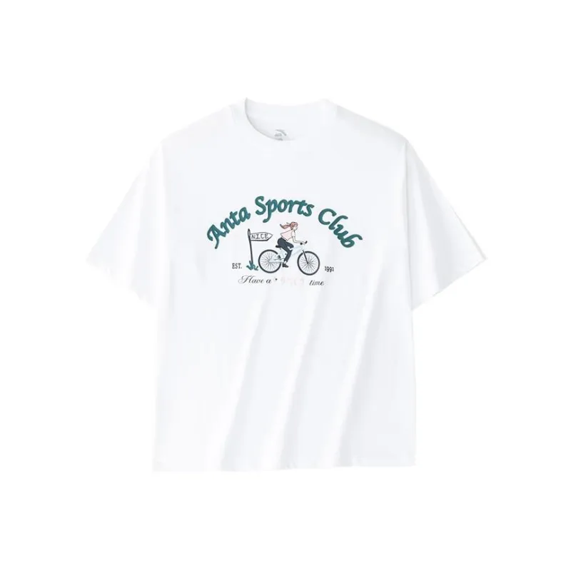 Anta Life Collection T Shirt Women's Snowflake White-0