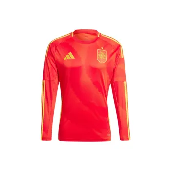 Adidas SPAIN 24 LONG SLEEVE HOME JERSEY Soccer Jerseys Men's Red
