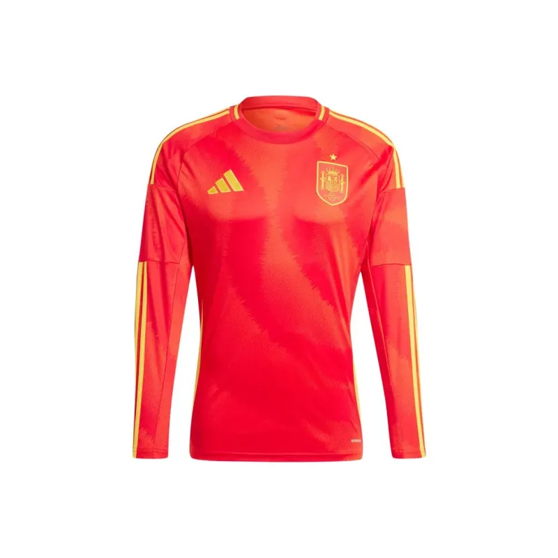 Adidas SPAIN 24 LONG SLEEVE HOME JERSEY Soccer Jerseys Men's Red-0