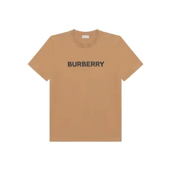 Burberry Logo Printed Crewneck T Shirt