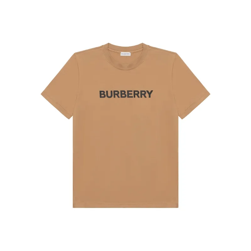 Burberry Logo Printed Crewneck T-Shirt-0