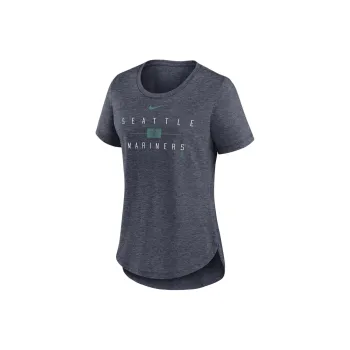 Nike Seattle Mariners Knockout Team Stack T-Shirt Seattle Sounders FC Women's Marine Blue