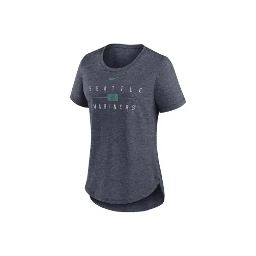 Nike Seattle Adult Knockout Team Stack T-Shirt Seattle Sounders FC Women's Marine Blue