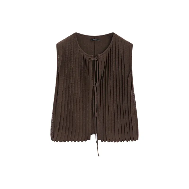 Massimo Dutti Tank Top Women's Brown-0