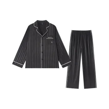LUYOUYE Pajama Set Men's Mousse Black