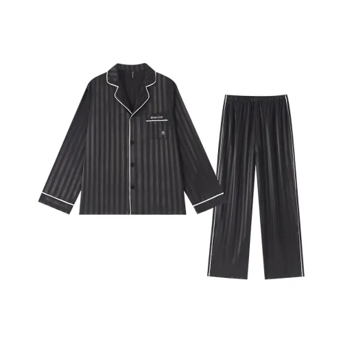 LUYOUYE Pajama Set Men's Mousse Black