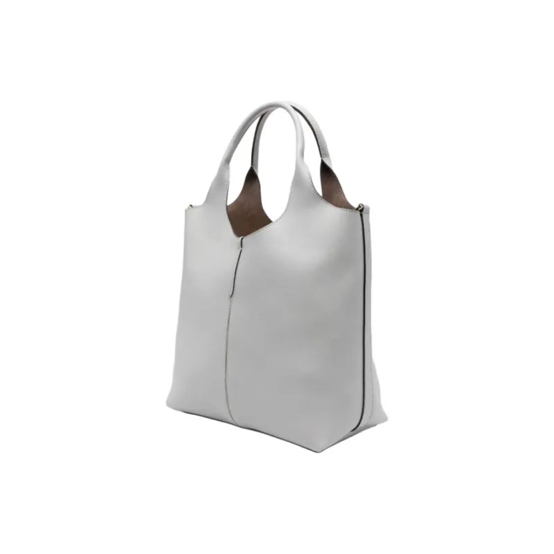 TOD'S Logo Engraved Small Shopper Bag-1