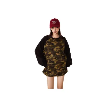 ZUOBEIKA T Shirt Women's Camouflage