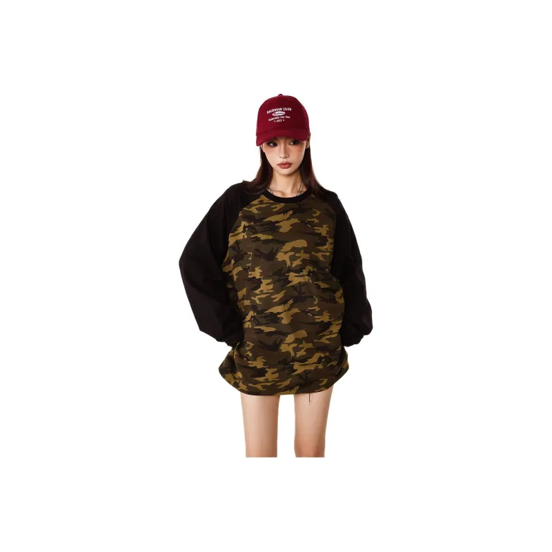 ZUOBEIKA T Shirt Women's Camouflage-0
