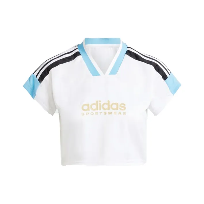 Adidas Crop Tops Women's White-0