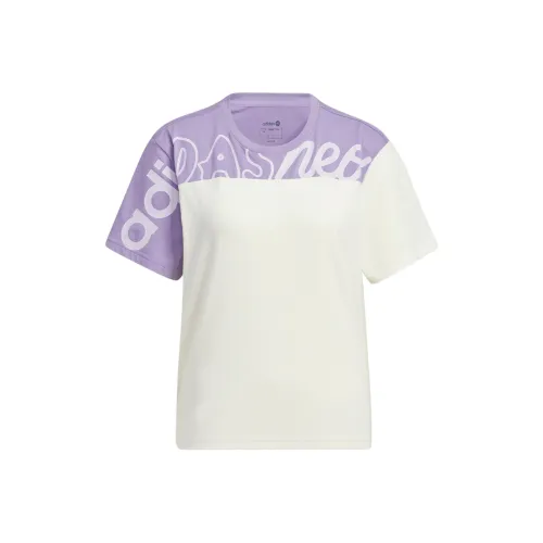 Adidas Neo Drop Shoulder Sleeve T Shirt Women's Multicolor