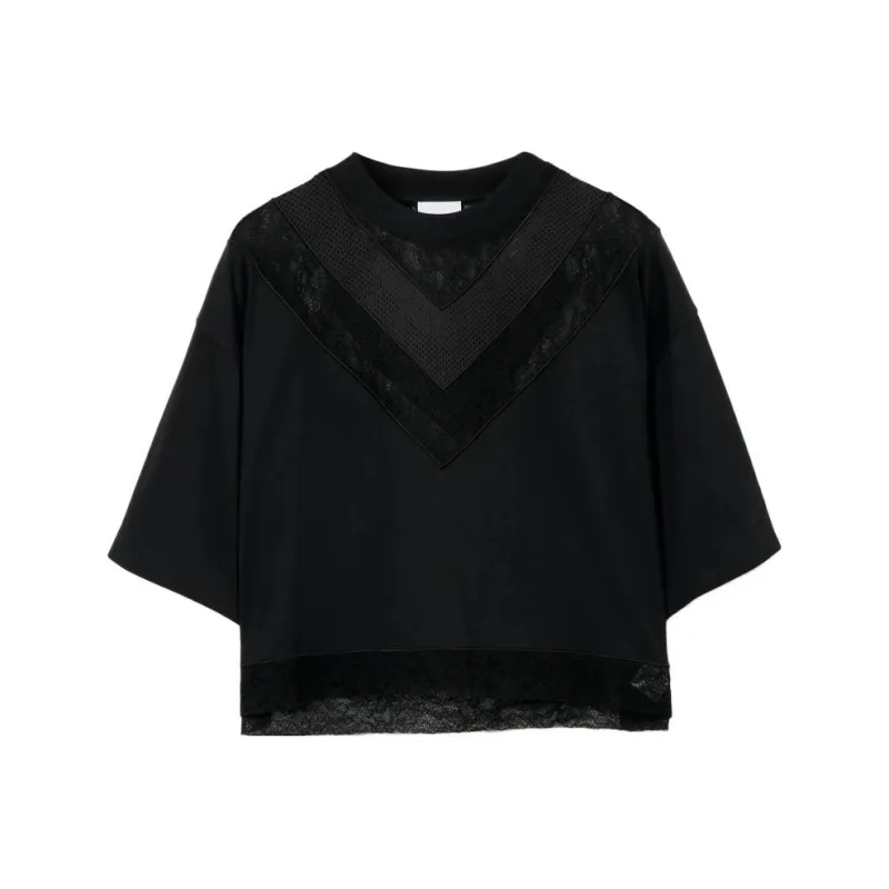 Burberry Crop Tops Women's Black-0