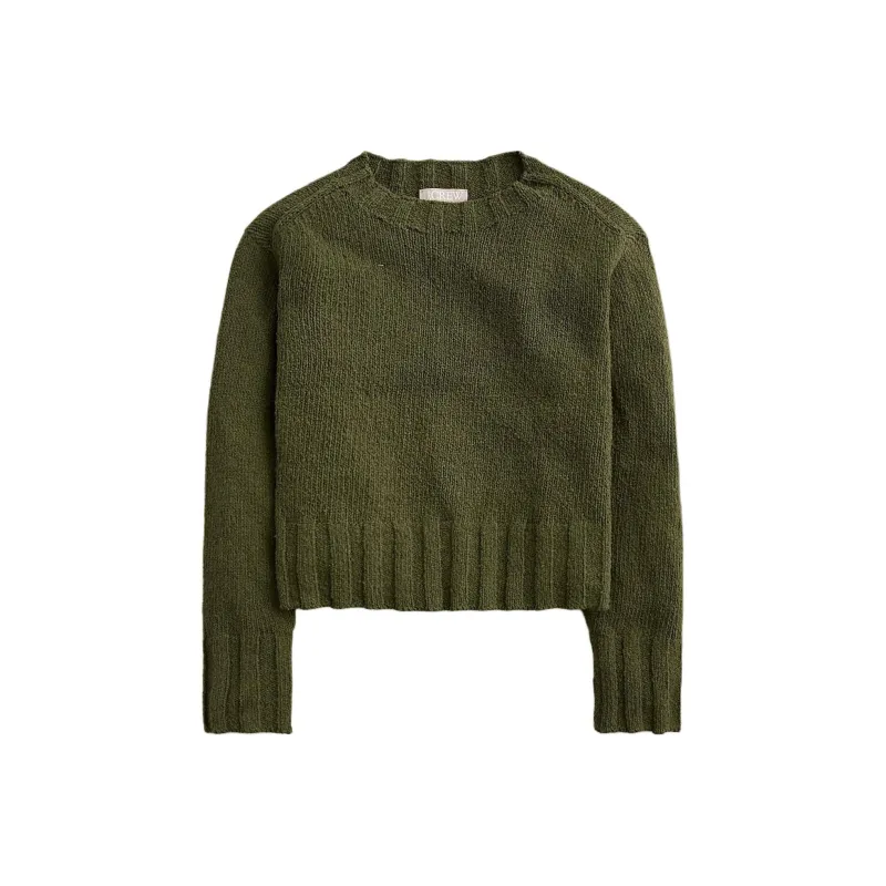FERRAGAMO WF24 Sweater Women's Olive Green-0