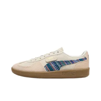 PUMA Palermo Anti Slip Wear Resistant Low Top Skateboard Shoes Unisex Beige