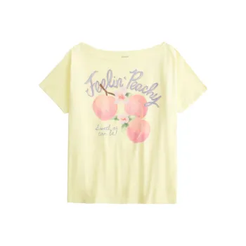 Hollister T Shirt Women's Yellow