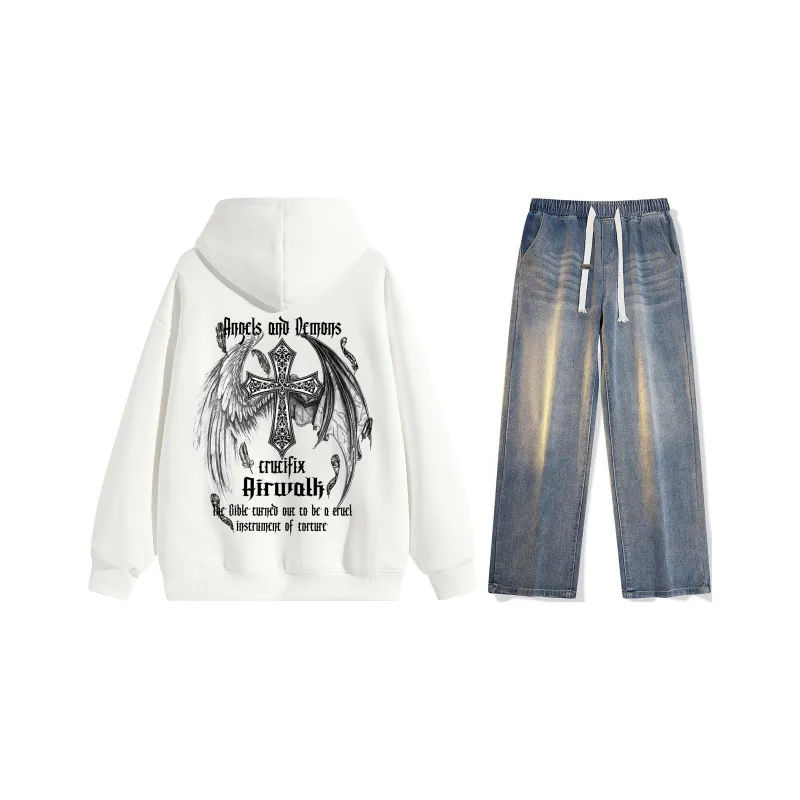 Airwalk Sweatshirt Sets Unisex-16