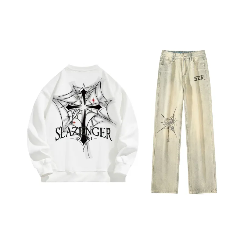 Slazenger Sweatshirt Set Unisex-1