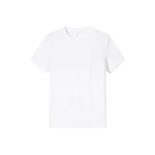 CHAOJIANTA T Shirt Women's Snowflake White