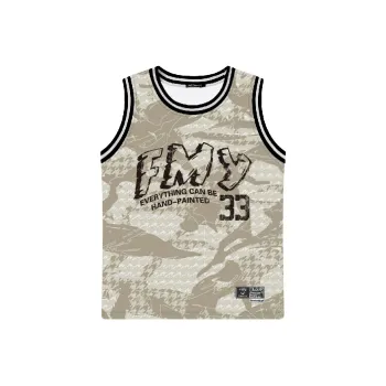 FireMonkey Basketball Jersey Unisex Khaki