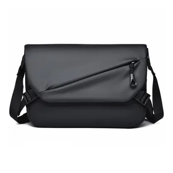 Alcohol Dragon Nylon Shoulder Bag Men's Multicolor