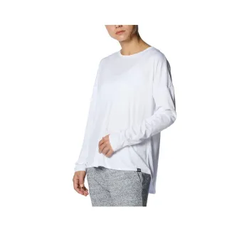 Under Armour Tech Drop Shoulder Sleeve T Shirt Women's White