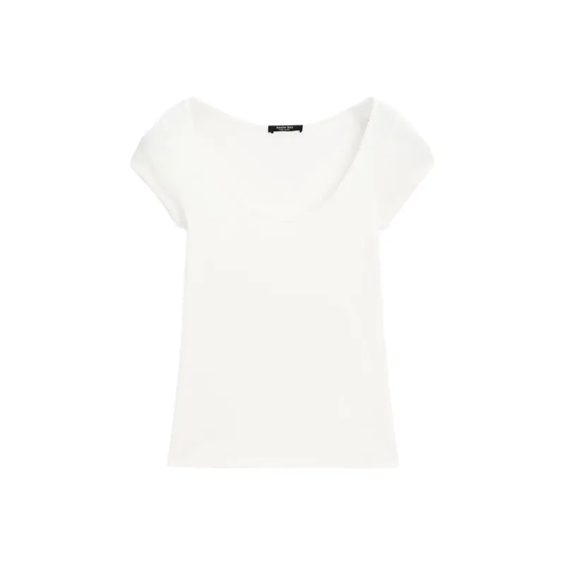 Massimo Dutti T Shirt Women's White-0