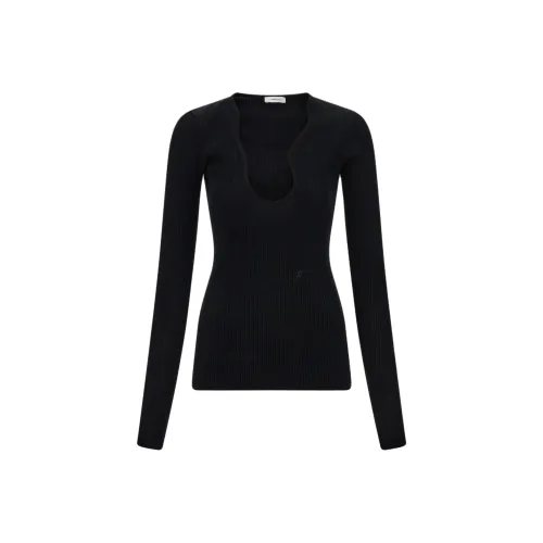 Ferragamo Rippled neckline Sweater