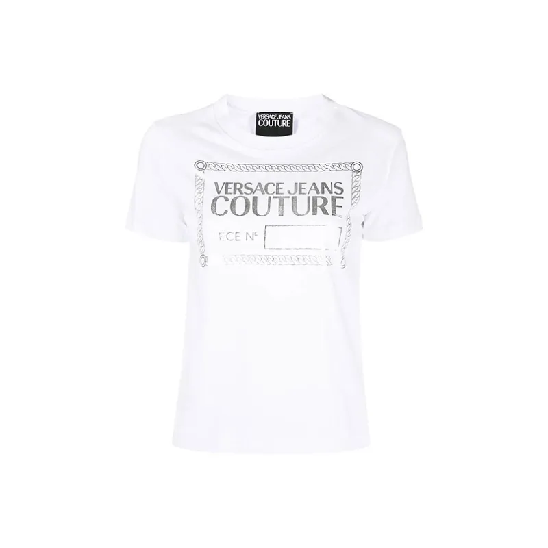 VERSACE JEANS COUTURE FW22 T Shirt Women's White-0