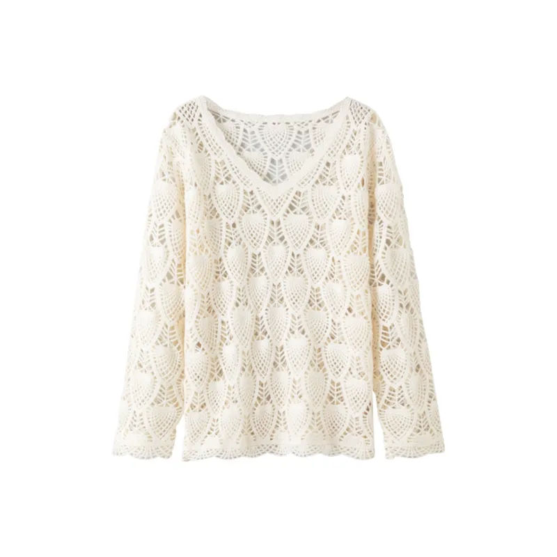 ROEYSHOUSE Sweater Women's White-0