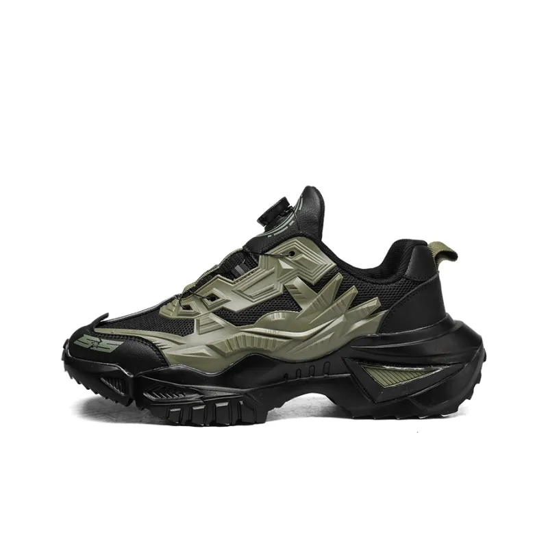 OFFER AITR Cushioning Slip Resistant Coverage Low Top Chunky Sneakers Men's-7
