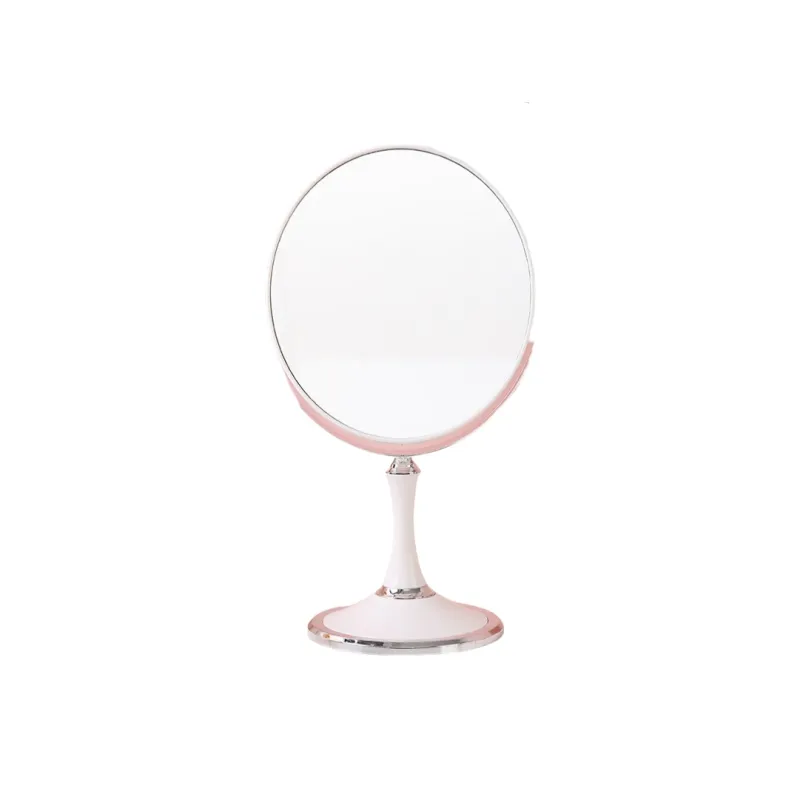 Gentle Welcome Cream Style, Scalable Rotating Cute Good Looking Double Sided Make Up Mirrors-9