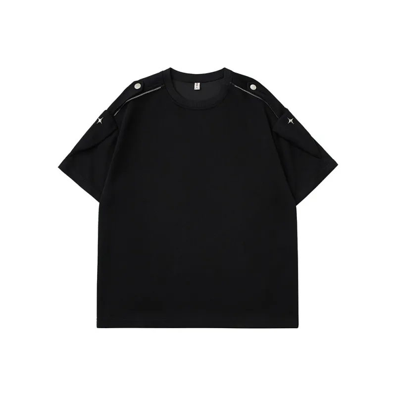 ASURBU Drop Shoulder Sleeve T Shirt Unisex-1