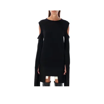 RICK OWENS Cape Sleeve Knitted Top