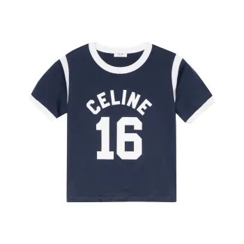 CELINE FW22 Regular T Shirt Women's Blue