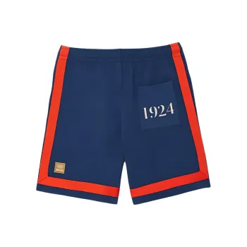 LACOSTE Olympic Co-branded Edition Sports Shorts Men Blue