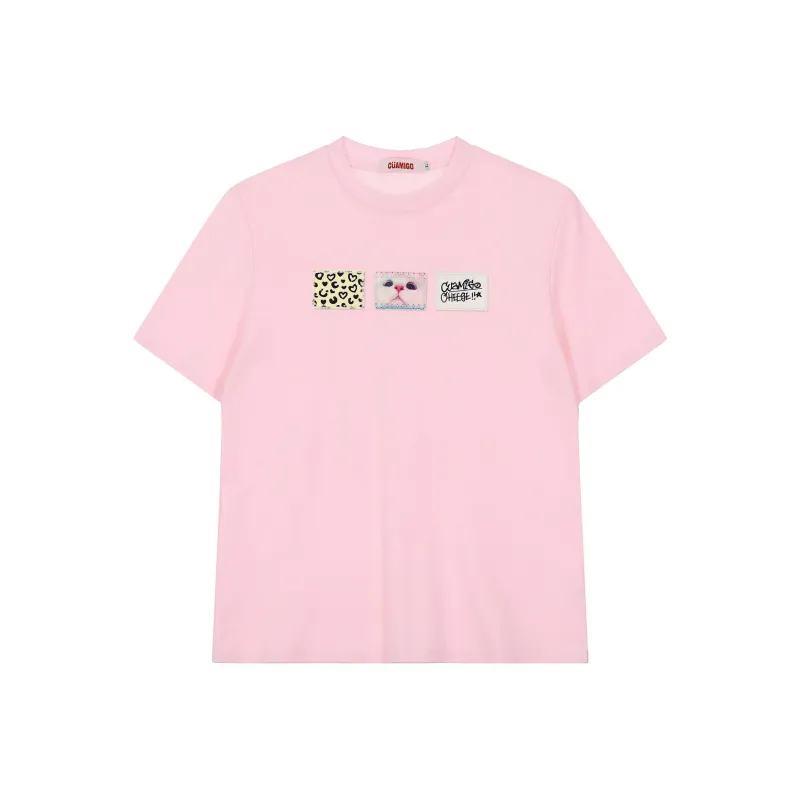 Vine Color Regular T Shirt Women's-2