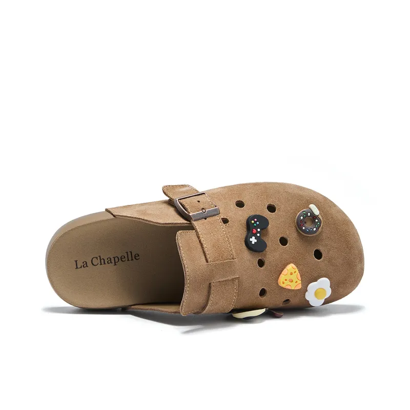 La Chapelle Clogs Women's Brown-5