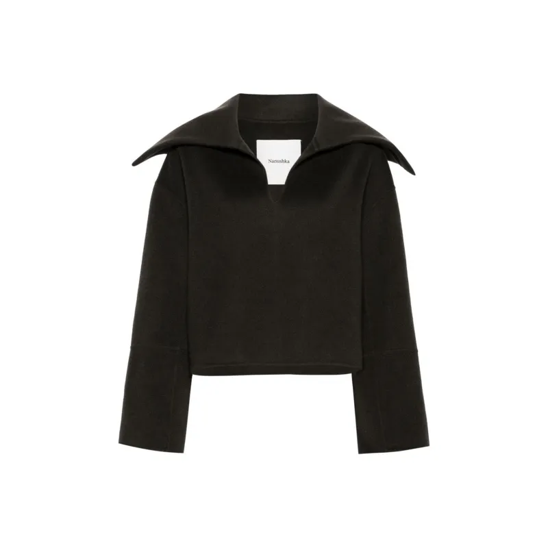 NANUSHKA Maxe Spread collar Jumper-0
