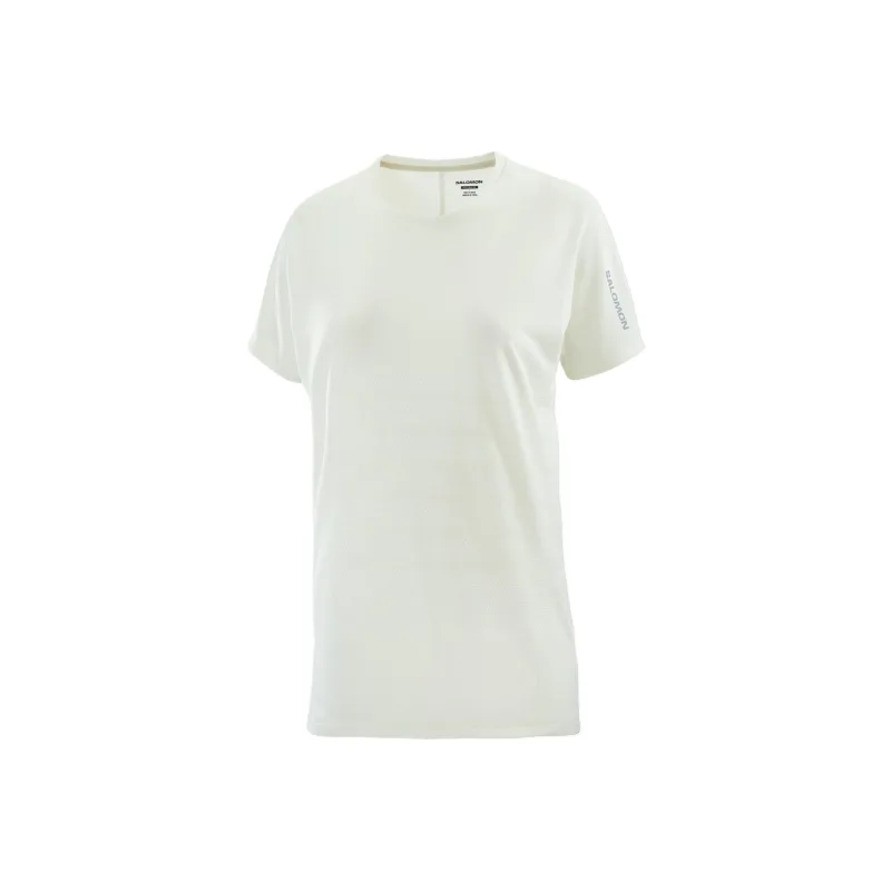 SALOMON SENSE AERO T-Shirt Women's Ice Pillar White-0