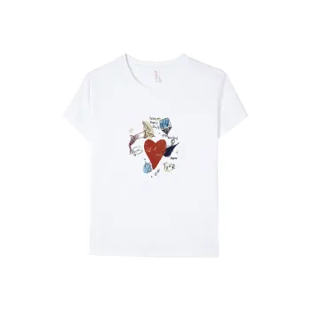 Korean style T Shirts Unisex