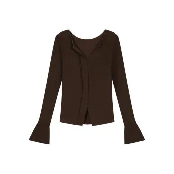 ETSE T Shirts Women's Brown